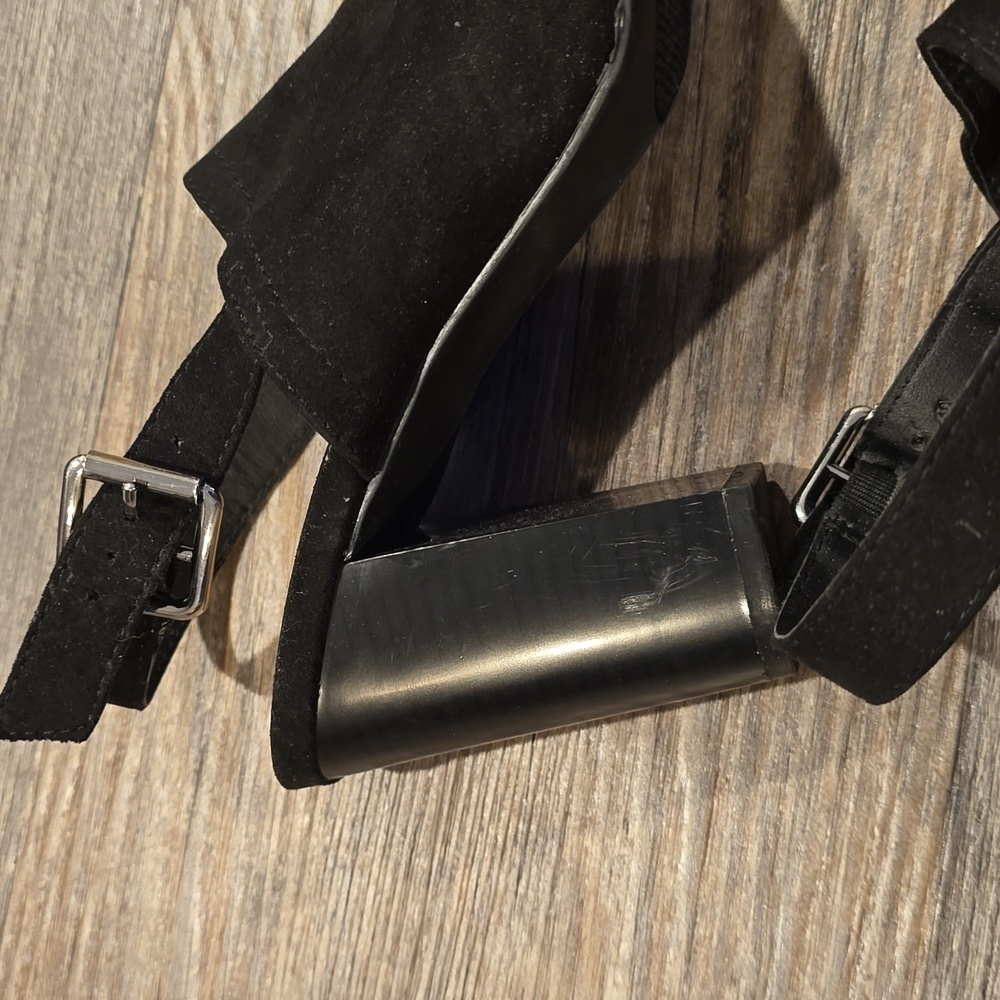 Madden‎ Girl Hana black slingback heeled sandals | Size 7​ - Picture 7 of 10